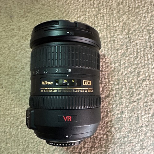 Nikon nikkor 18 - nikon, 18-200